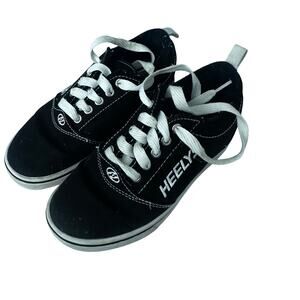 Heelys Black Skater Shoes Youth Size 2 - No Wheels